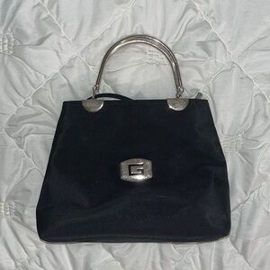 2/$25 Black G nylon crossbody/handbag
